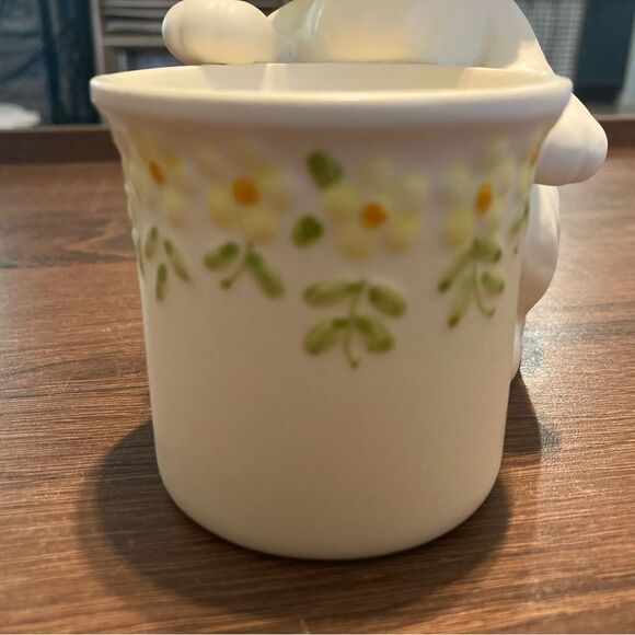 Josef Originals Vintage Bunny Candle Holder Set of 3, 5-1/2” T x 5-1/2” W Votive - Picture 5 of 7